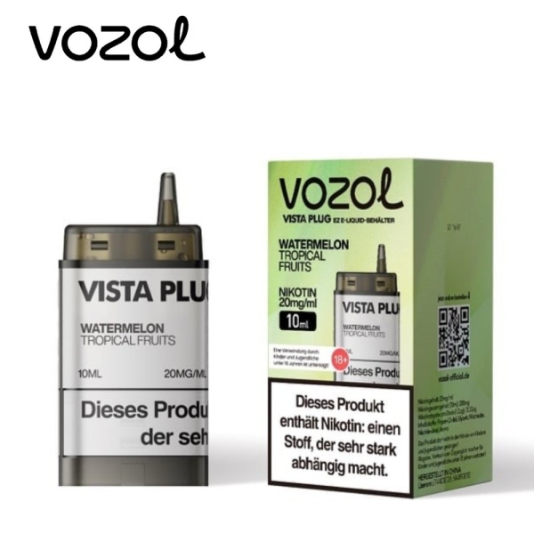 Vozol Vista Plug Ez - Watermelon Tropical Fruits - Pods 20mg